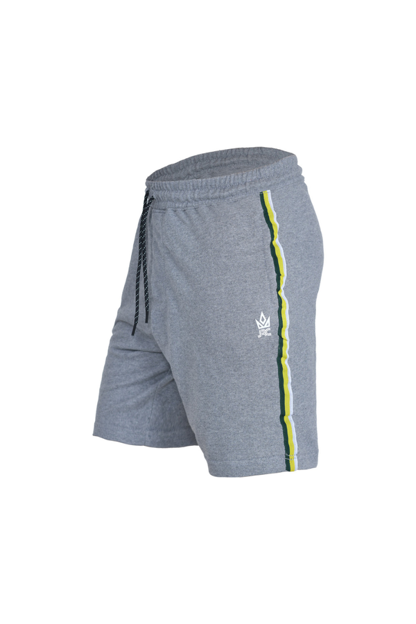 Men's Grey Gym Shorts with Strap Detail | JRC UK