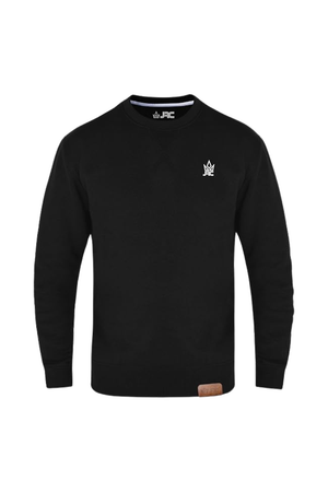 JRC Mens Fleece Crewneck Sweatshirts & Pullovers Black