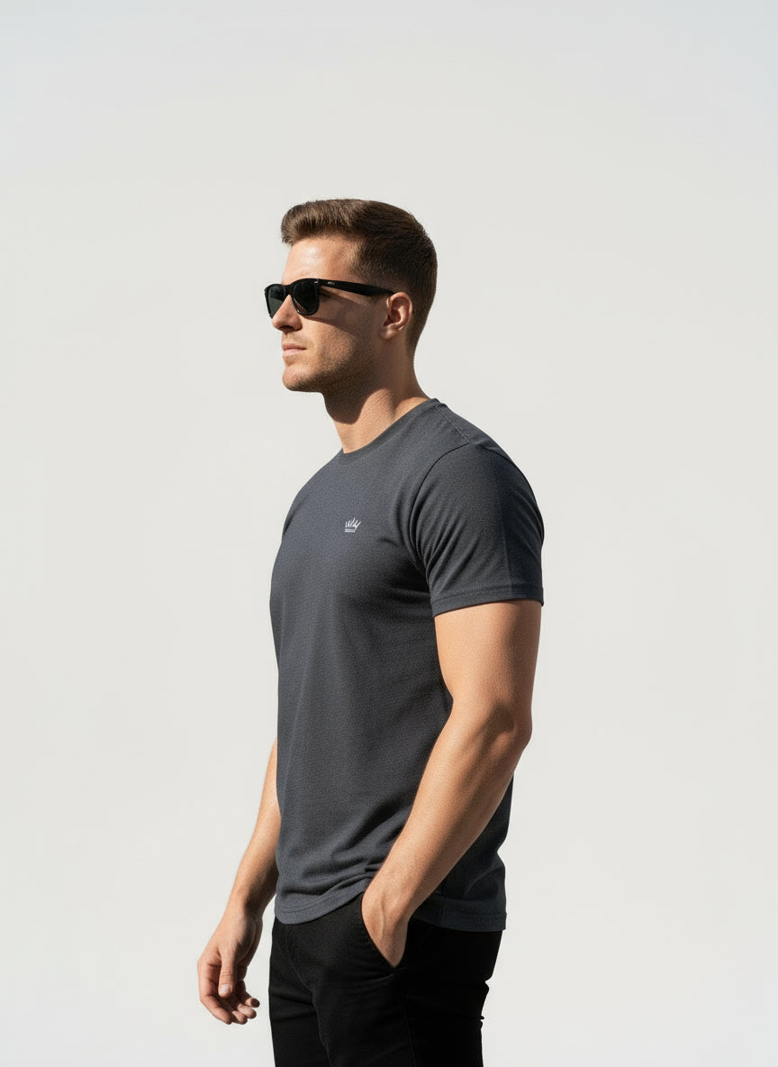 JRC Pack Of 6 Mens Short Sleeve Crewneck T-Shirts