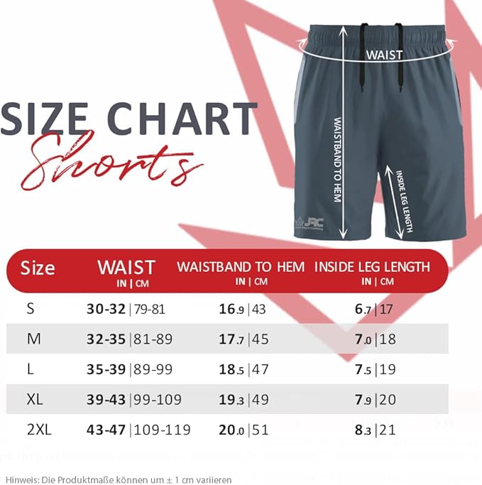 JRC Mens Running Shorts