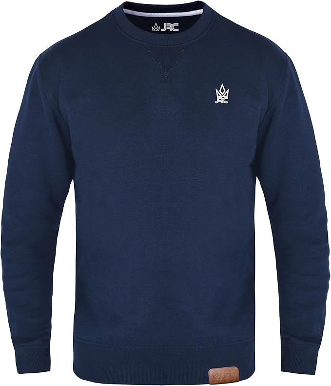 JRC Mens Fleece Crewneck Sweatshirts & Pullovers