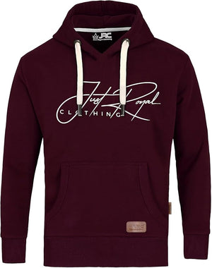 JRC Mens Henley Pullover Fleece Hoodie