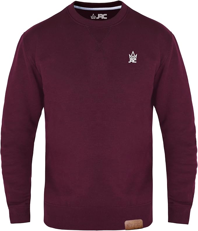 JRC Mens Fleece Crewneck Sweatshirts & Pullovers