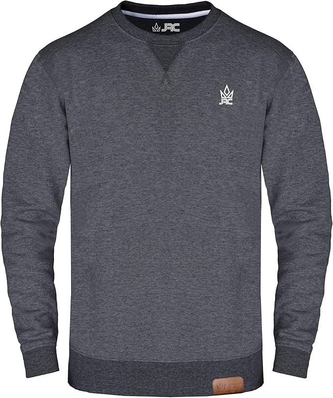 JRC Mens Fleece Crewneck Sweatshirts & Pullovers