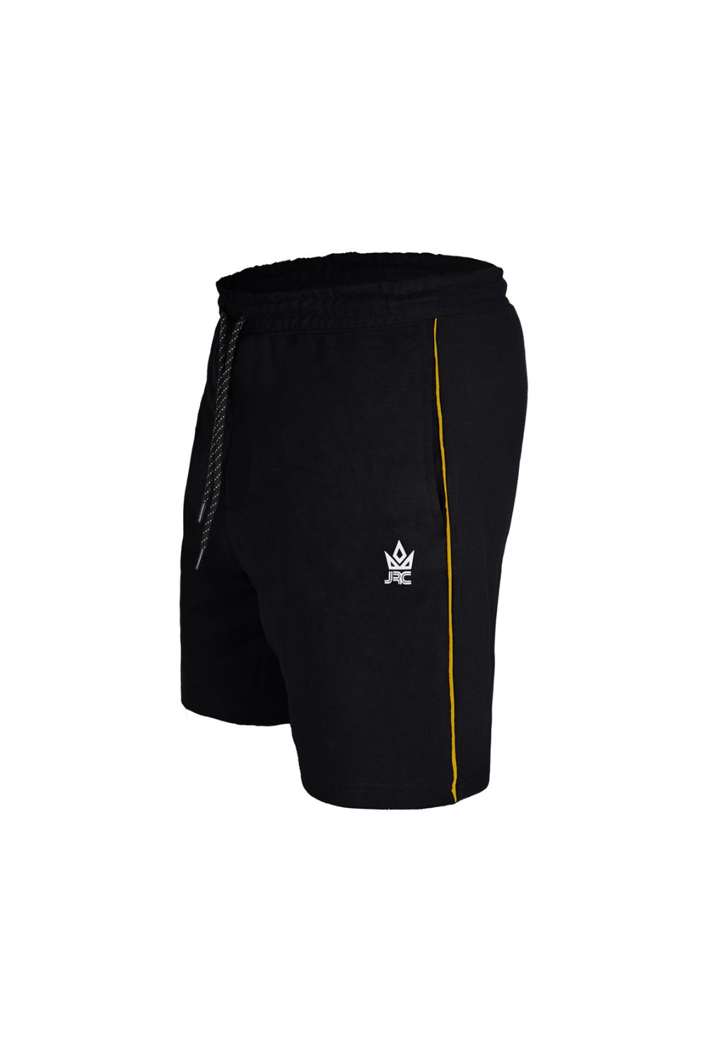 Men's Black Gym Piping Shorts | JRC UK