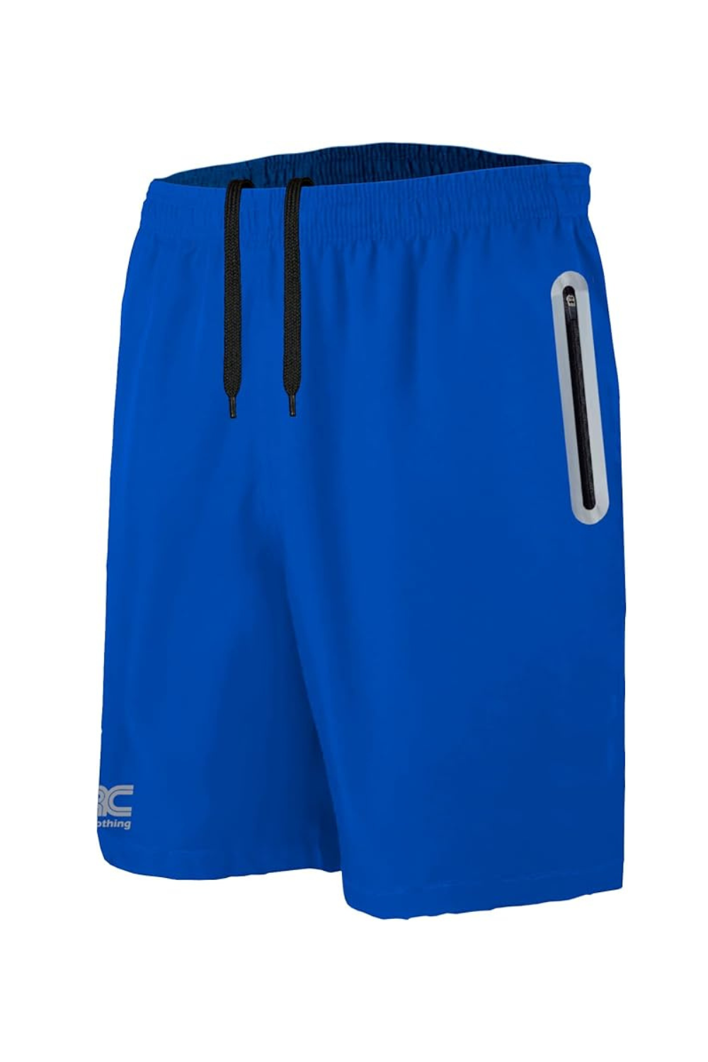 Men's Royal Blue Running Shorts with 2 Zip Pockets | JRC UK