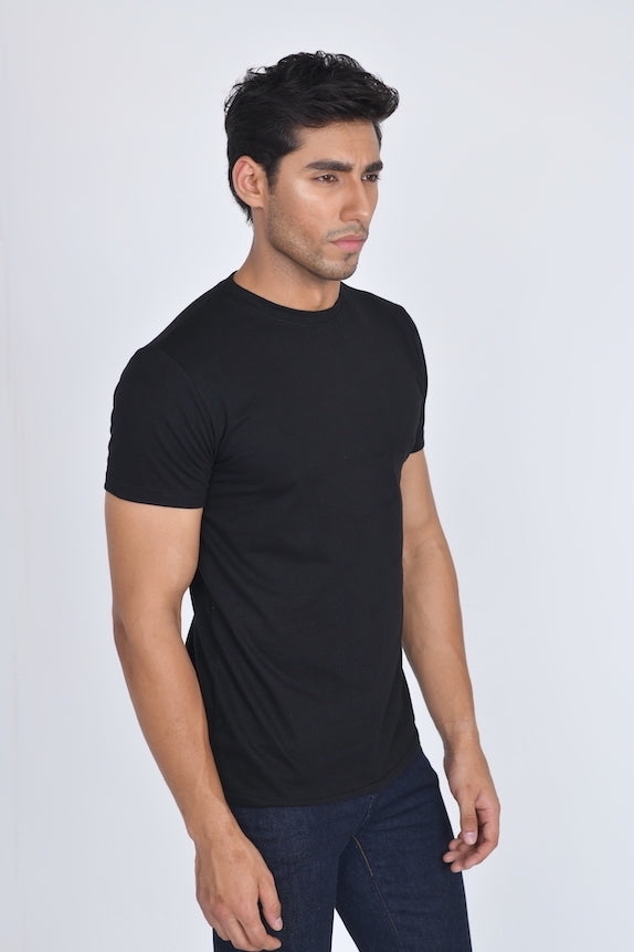 JRC Pack of 4 Mens Short Sleeve Crewneck T-Shirts