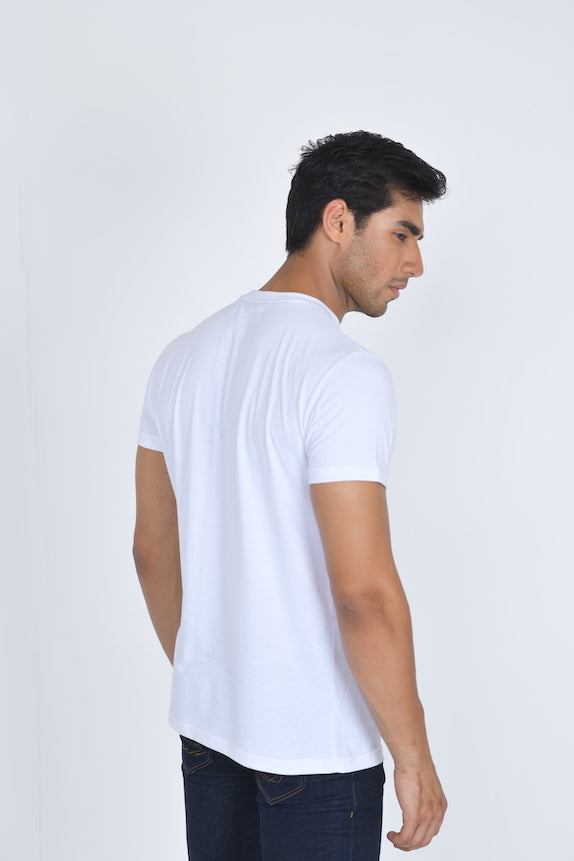 JRC Pack of 4 Mens Short Sleeve Crewneck T-Shirts