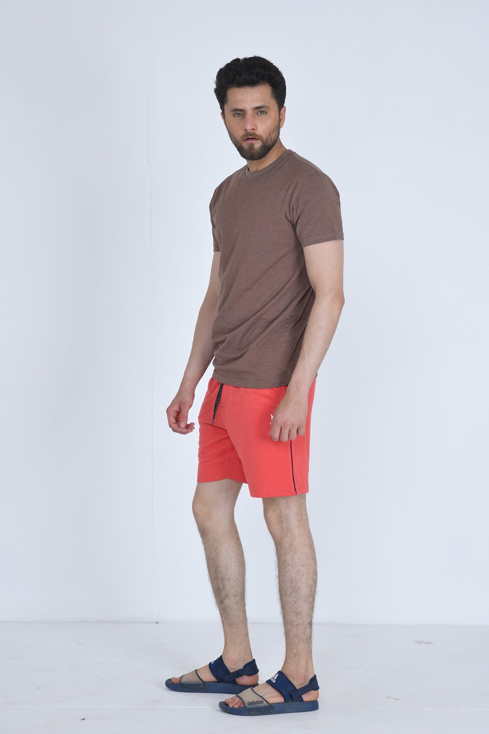 Men's Strawberry Pink Gym Piping Shorts | JRC UK